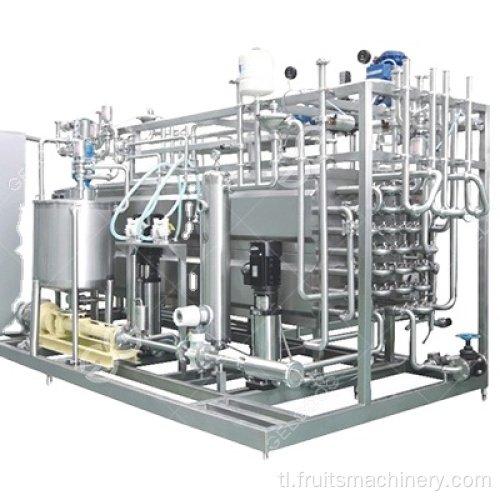 UHT Tubular Sterilizer para sa Milk Juice Production Line